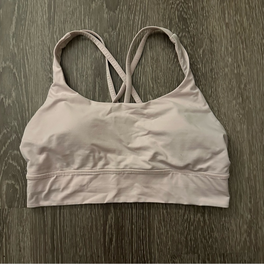 Lululemon Light Pink Sports Bra